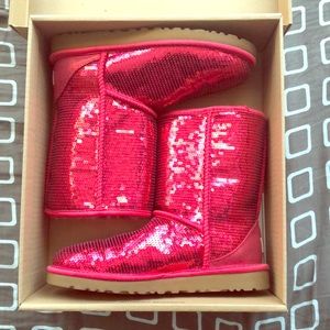 Classic Short Sparkle Pink